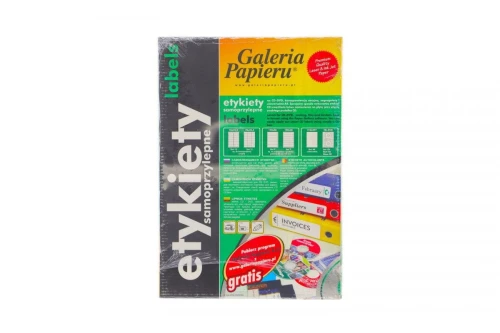 Etykieta samoprzylepna