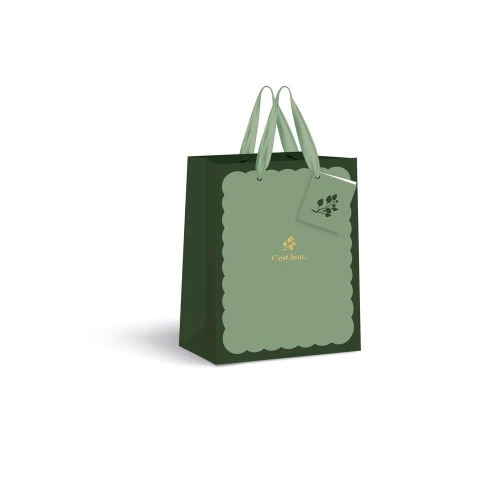 Torba prezentowa Interdruk GOLD 33x46x10 [mm:] 330x460x 100 (190g  duża)