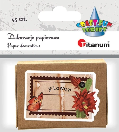 Ozdoba papierowa Titanum Craft-Fun Series Dekoracje papierowe (24XQ0501-18)
