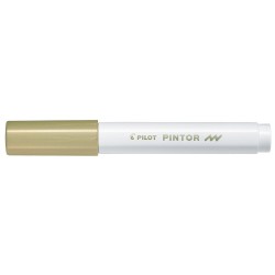 Marker specjalistyczny Pilot PINTOR, złoty Fmm (PISW-PT-F-GD)