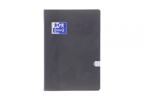 Zeszyt Oxford ESSE czarny A5 60k. 90g krata (400192073)