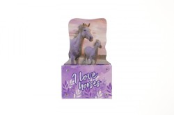 Pojemnik na długopisy Derform konie różne tektura pokryta folią (PPSKO25)