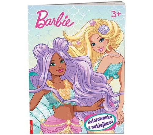 Książka dla dzieci Ameet Barbie™. Kolorowanka z Naklejkami (NA-1404)