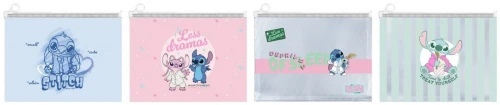 Teczka plastikowa na suwak Stitch A4 mix Beniamin