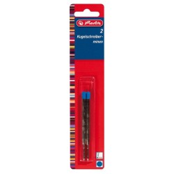 Wkład do długopisu Herlitz 2 szt 8608804, niebieski (300010364)