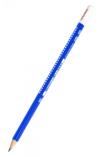 Ołówek Pentel trójkątny drewniany 2B (CB60T-2B)