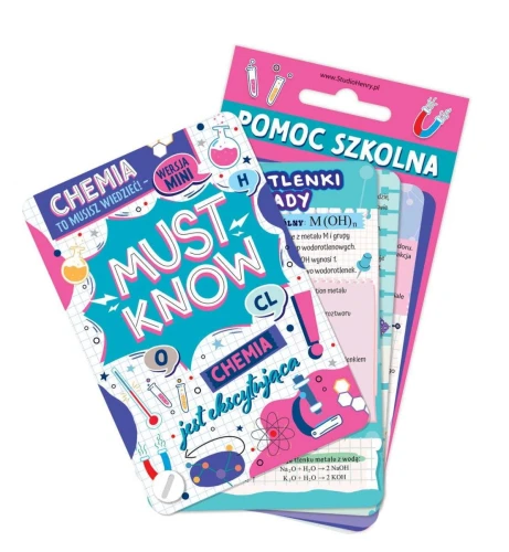 Zestaw szkolny Henry Kieszonka Must Know CHEMIA (9788396980984)