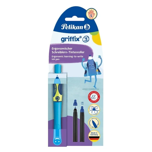 Pióro kulkowe Pelikan Dla Leworęcznych Griffix 820479 niebieskie (400195785)