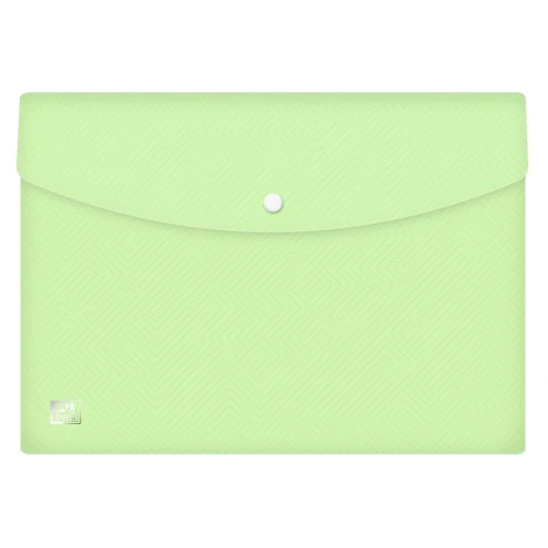 Teczka plastikowa na zatrzask Urban kopertowa pastel A4 mix 300 mic. Oxford (400187613)