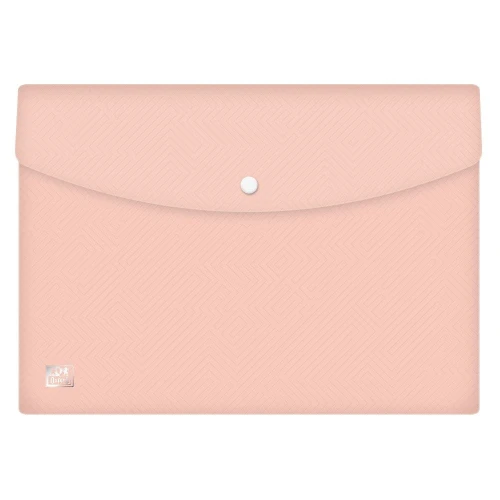 Teczka plastikowa na zatrzask Urban kopertowa pastel A4 mix 300 mic. Oxford (400187613)