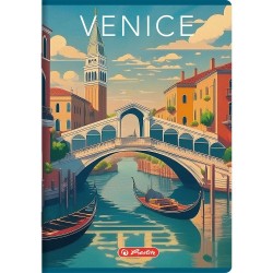 Zeszyt Herlitz Retro City A5 60k. 70g krata (400196845)