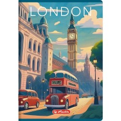 Zeszyt Herlitz Retro City A5 60k. 70g linia (400196846)