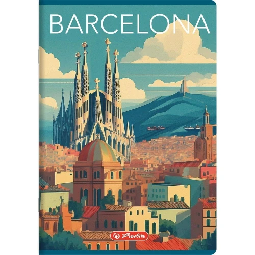 Zeszyt Herlitz Retro City A5 60k. 70g linia (400196846)