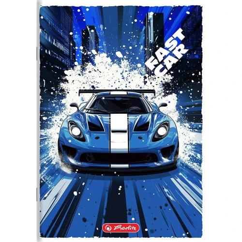 Zeszyt Herlitz Fast Car A5 32k. 70g krata (400196836)