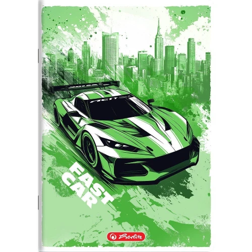 Zeszyt Herlitz Fast Car A5 32k. 70g krata (400196836)