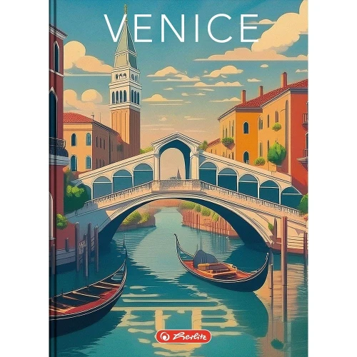 Brulion Herlitz Retro City B5 160k. 70g krata (400196853)