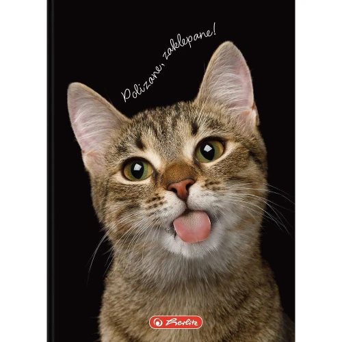 Brulion Herlitz Crazy Animal A6 80k. 70g krata (400196850)