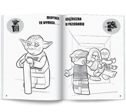 Książka dla dzieci Ameet LEGO® Star Wars™. Kolorowanka z Naklejkami (NA 6303)