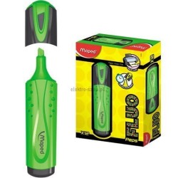 Zakreślacz Maped PEPS fluo, zielony 1,0-5,0mm (734033)