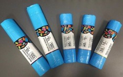 Worek na śmieci Fastec niebieska interleave kolor: niebieski 35L 15 szt