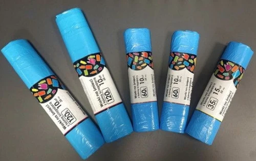 Worek na śmieci Fastec niebieska interleave kolor: niebieski 35L 15 szt