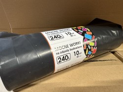 Worek na gruz My Fastec 240l kolor: czarny 240L 10 szt