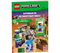 Książka dla dzieci Ameet LEGO® Minecraft®. Wyprawa po netherytowy miecz (MSF 5201)