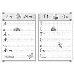 Książka dla dzieci Kaligrafia - ładnie piszę litery i wyrazy