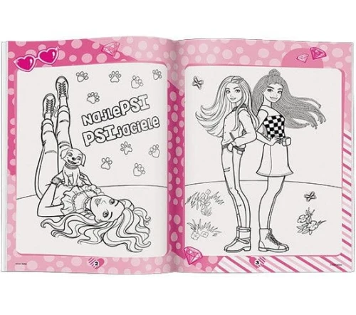 Książka dla dzieci Ameet Barbie™. Koloruję! (FB 1102)