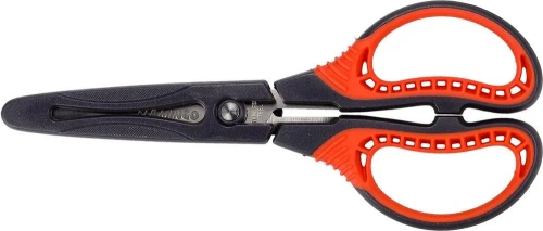 Nożyczki Flamingo z zatyczką na ostrzu 19cm (SH058.02XA)