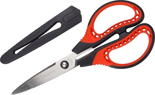 Nożyczki Flamingo z zatyczką na ostrzu 19cm (SH058.02XA)