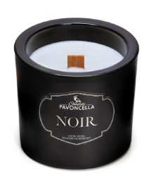 Świeczka ozdobna Pavoncella Classico Noir czarna 170g (5905711530370)