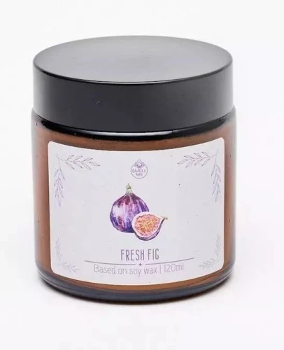 Świeczka ozdobna Pavoncella Smell me Fresh Fig 120ml (	 5906492907283)