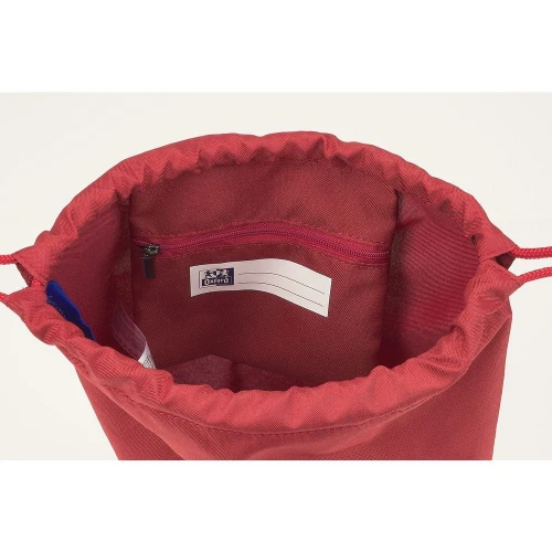 Worek na buty Oxford School żurawinowy (400182198)