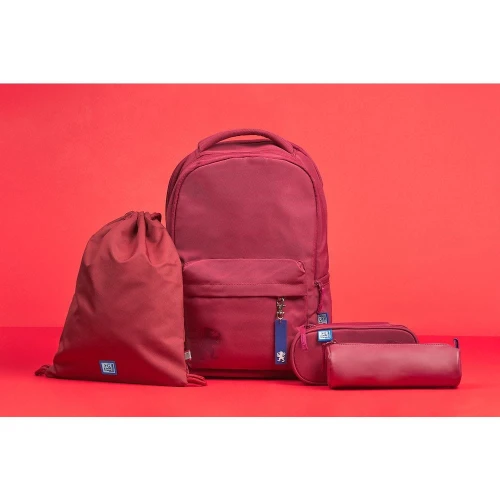 Worek na buty Oxford School żurawinowy (400182198)