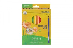 Kredki ołówkowe Lyra SOFT 4.0 18 kol. (L2421180)