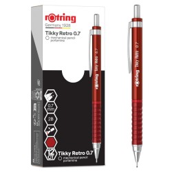 Ołówek automatyczny Rotring TIKKY RETRO RED  MP 0,7 (2202631)