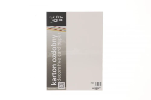 Papier ozdobny Argo Krata A4 biały [mm:] 210x297 (201621)