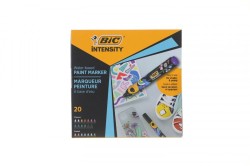 Marker specjalistyczny Bic AKRYLOWE+CLASSIC 20 SZT, mix (527424)