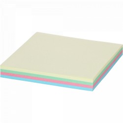 Notes samoprzylepny Tres tęczowy, pastelowy mix 100k [mm:] 75x75 (5654-98)