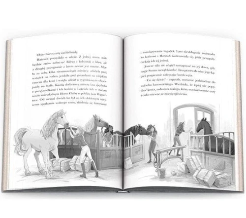 Książka dla dzieci Ameet HORSE CLUB. Niesamowity jeździec (CBH 8401)
