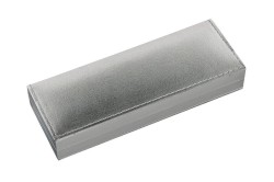 Etui na pióra Titanum srebrne [mm:] 175x62x 28 (T42)