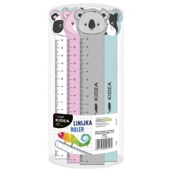 Linijka plastikowa Defa Kidea 15cm (LF15CMKAD)