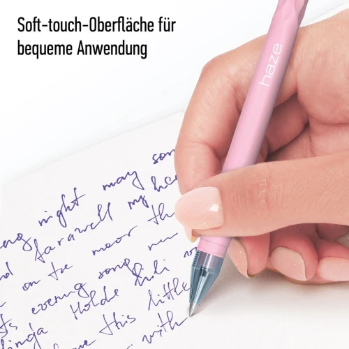 Długopis Berlingo Haze wymazywalny niebieski 0,5mm (338377)