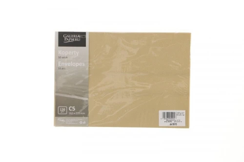 Koperta Argo pearl C5 złoty [mm:] 162x229 (280615) 10 sztuk