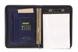 Teczka konferencyjna Antra granatowa A4 granatowa ekoskóra (709)