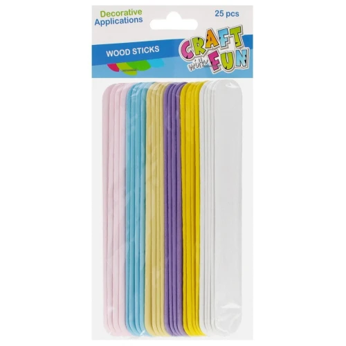 Ozdoba drewniana Craft With Fun Patyczki drewniane (555390)