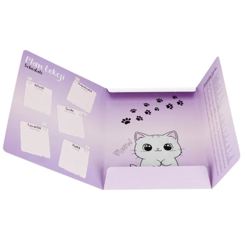 Teczka kartonowa na gumkę Kotek A4 mix Starpak (559723)