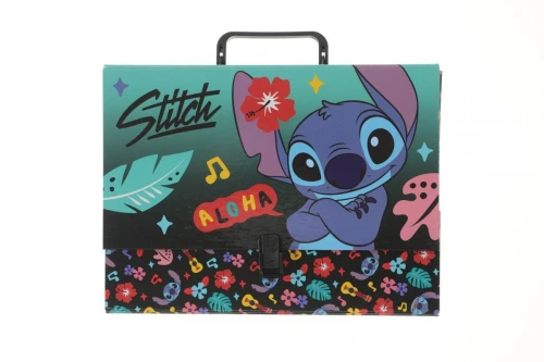 Teczka kartonowa na zatrzask Stitch A4 mix Unipap
