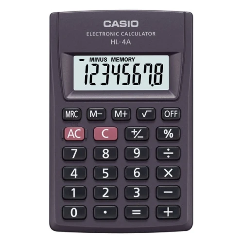 Kalkulator naukowy Casio podręczny (HL-4A)